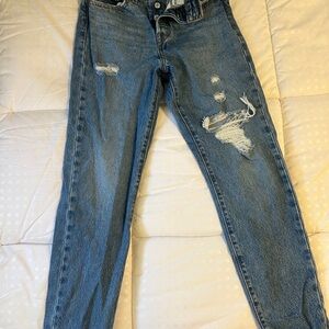 Levi’s Distressed Blue Women's Jeans